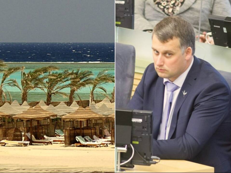 Komisija nusprendė: V. Ąžuolas, Seimo posėdį iškeitęs į Egiptą, nusižengė etikai