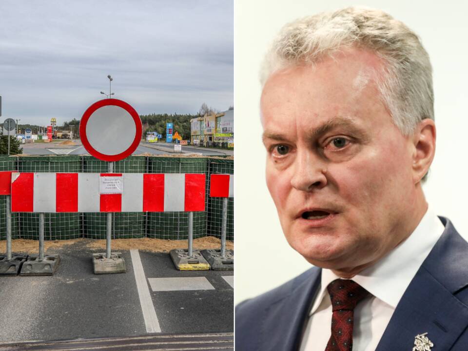 G. Nausėda: konvojui per Lenkiją registravosi 430 lietuvių automobilių 