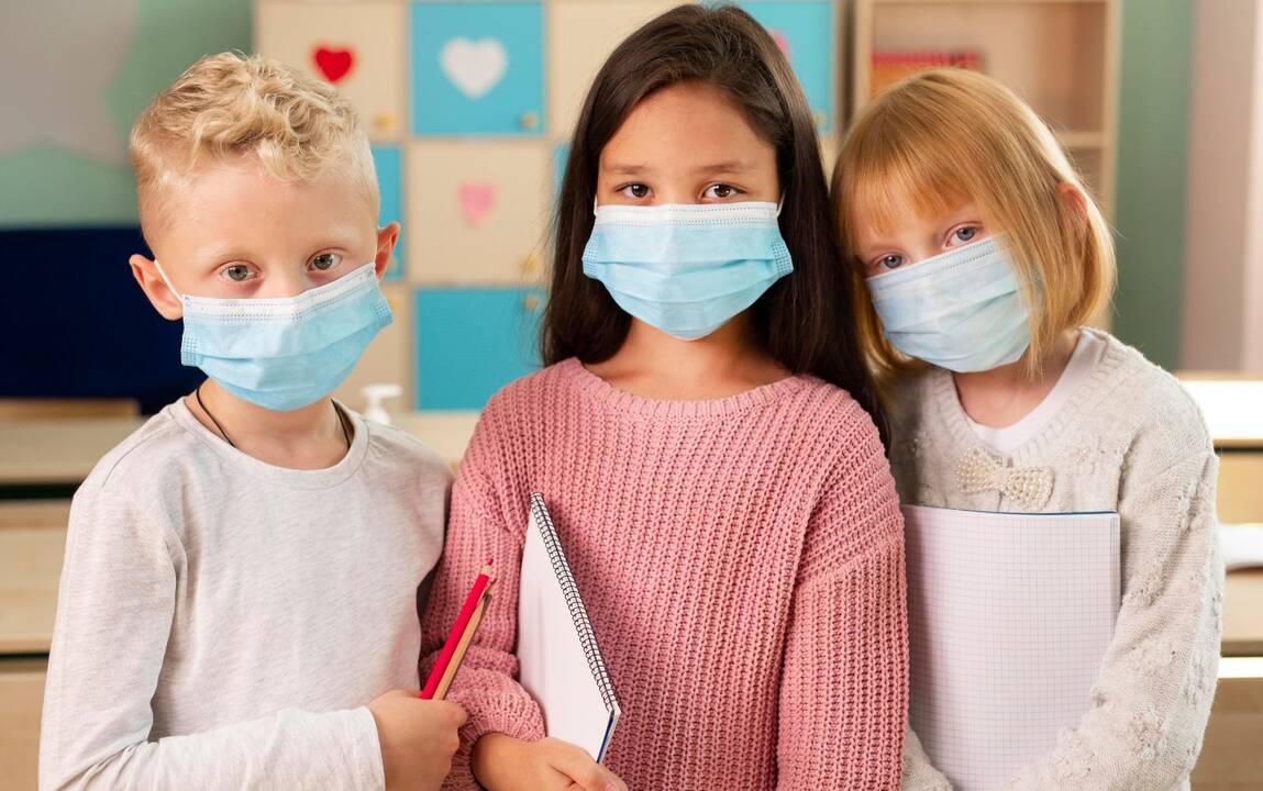 Kitą savaitę į Vilniaus mokyklas grįš dar per 1100 pradinukų