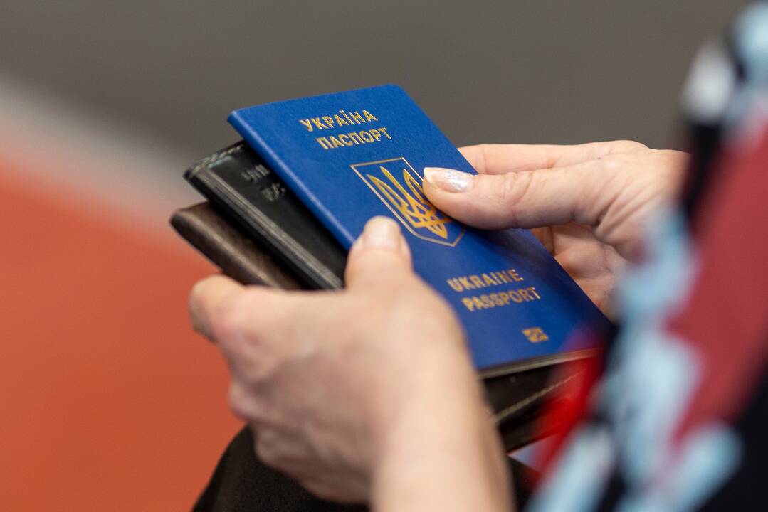 Ukrainos karo pabėgėliams bus išduodami skaitmeniniai leidimai laikinai gyventi