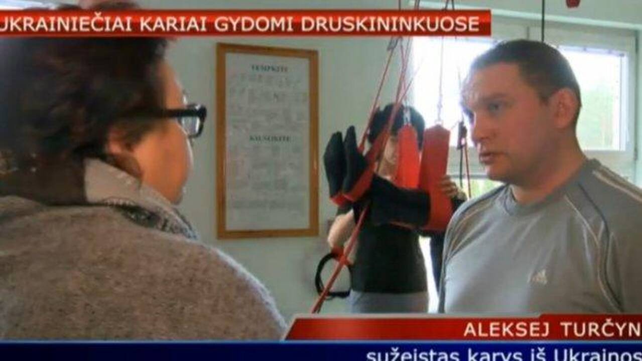 Sužaloti Ukrainos kariai reabilituojasi Druskininkuose