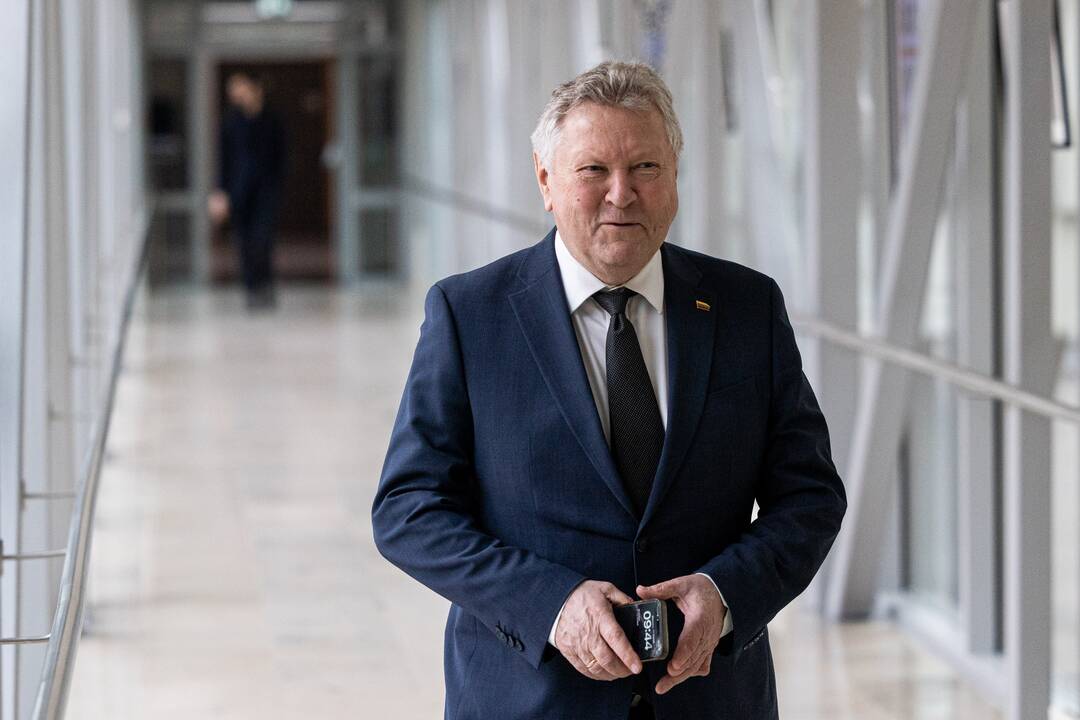 Alternatyva: trečiadienį organizuotoje akcijoje prie prezidentūros premjeras G. Paluckas ragintas rinktis: valstybė ar savo įmonė.