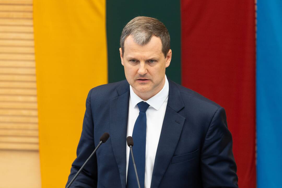 Alternatyva: trečiadienį organizuotoje akcijoje prie prezidentūros premjeras G. Paluckas ragintas rinktis: valstybė ar savo įmonė.