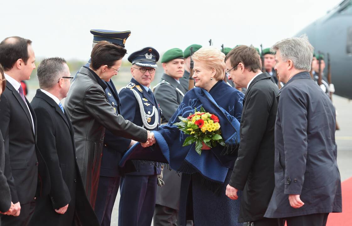 Prezidentės D. Grybauskaitės valstybinis vizitas Vokietijoje  