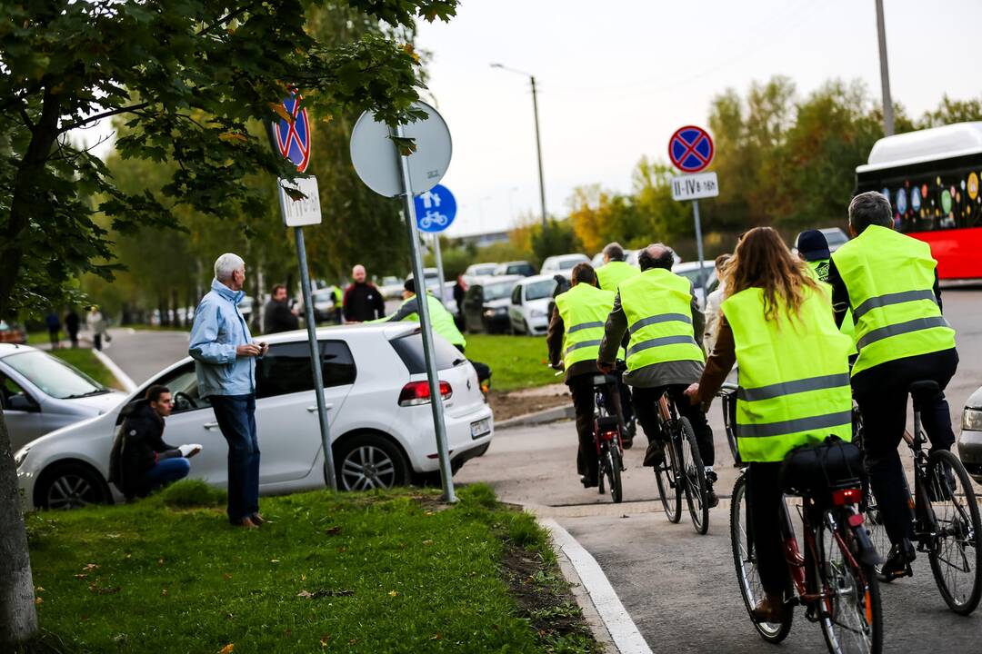 Dviračių tako Šilainiai – Senamiestis atidarymas
