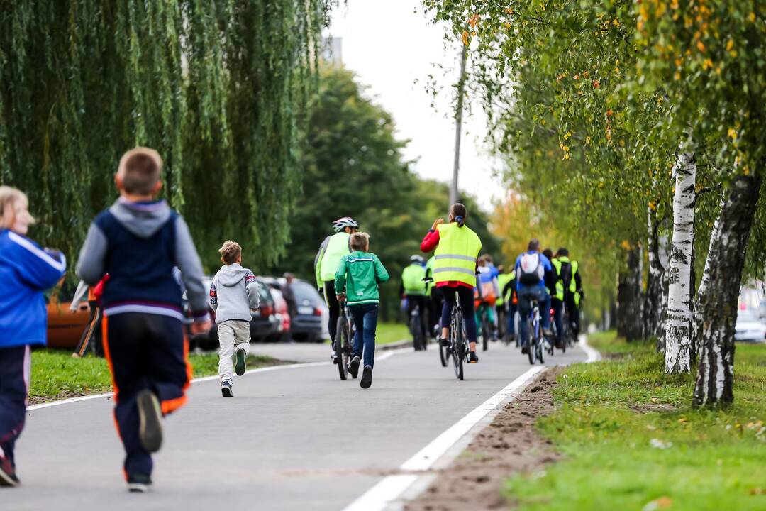 Dviračių tako Šilainiai – Senamiestis atidarymas
