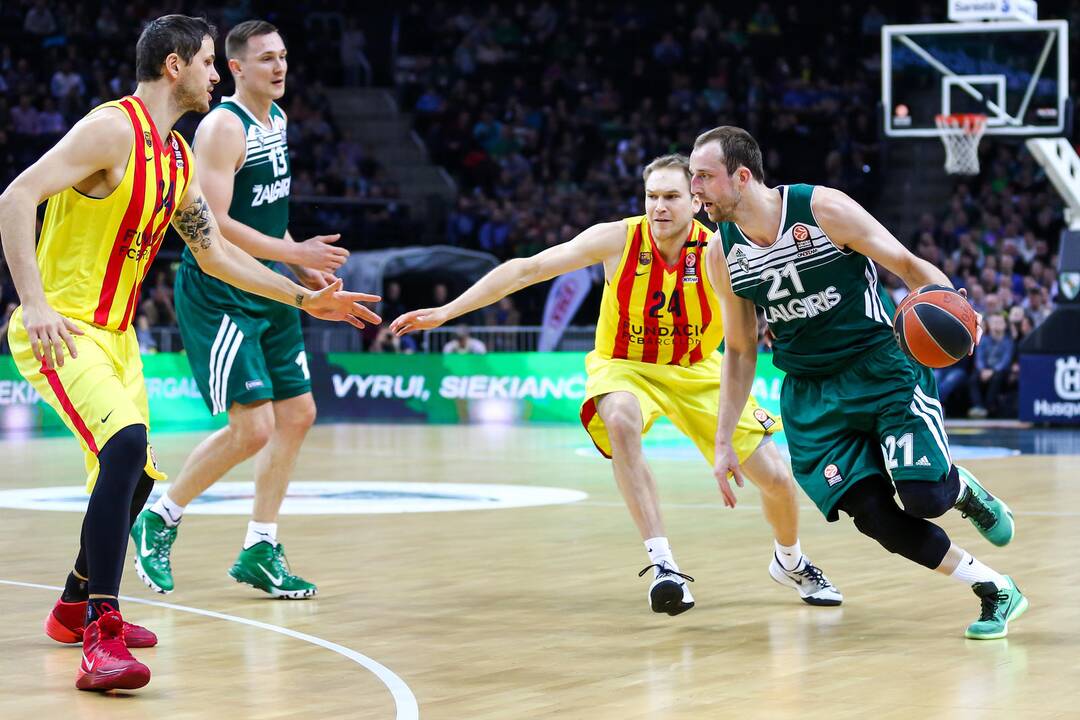 Eurolyga: „Žalgiris“ - „Barcelona“