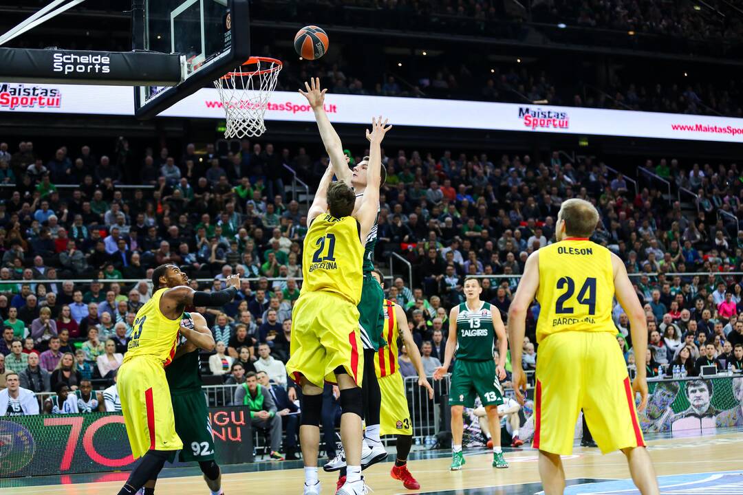 Eurolyga: „Žalgiris“ - „Barcelona“
