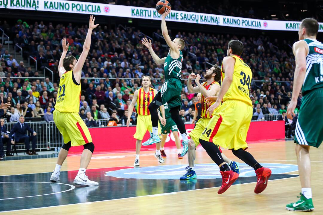 Eurolyga: „Žalgiris“ - „Barcelona“