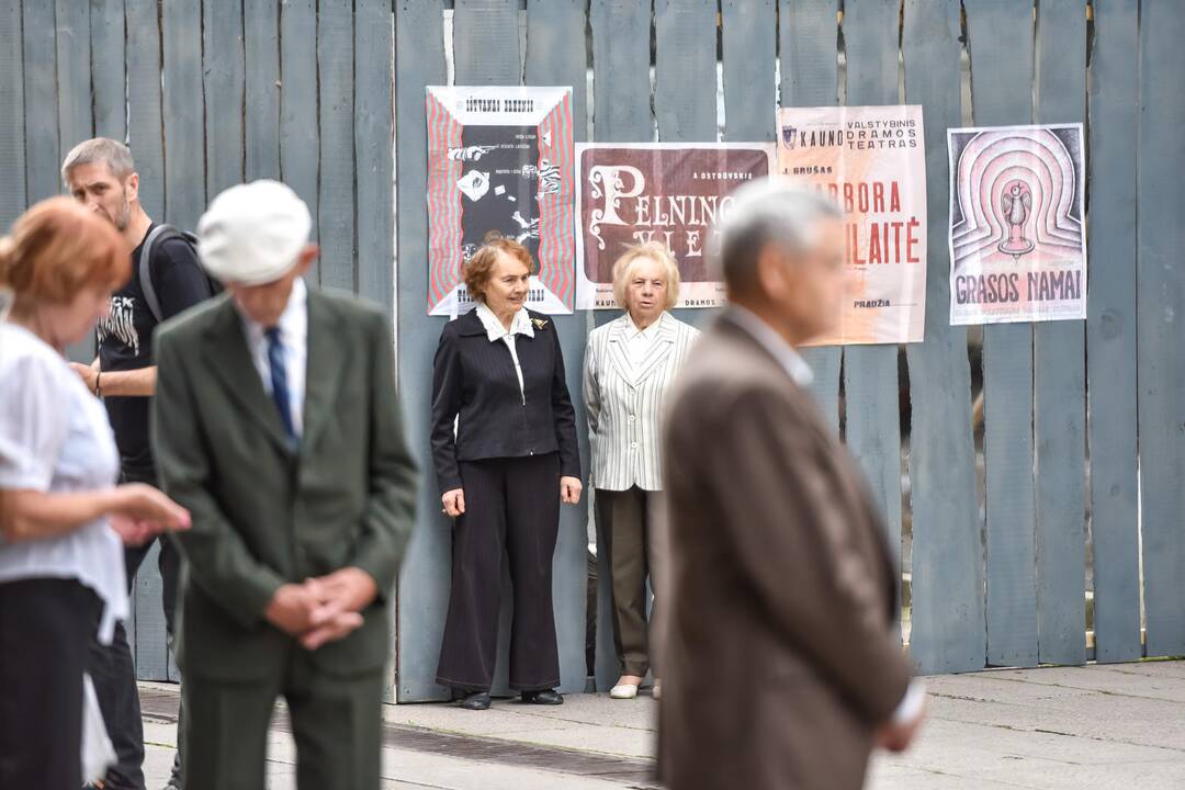 Filmo "Emilija" filmavimas Laisvės alėjoje