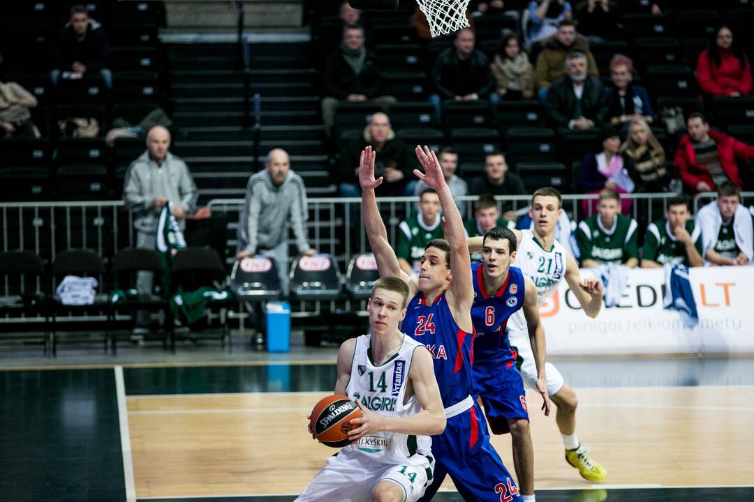 Jaunimo Eurolyga: Kauno „Žalgiris“- Maskvos CSKA