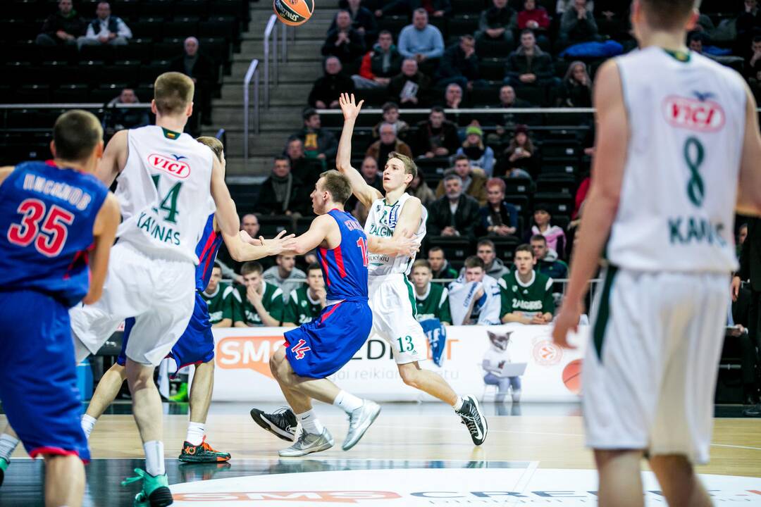 Jaunimo Eurolyga: Kauno „Žalgiris“- Maskvos CSKA