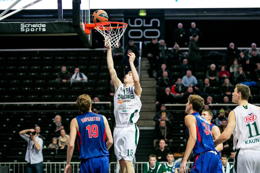 Jaunimo Eurolyga: Kauno „Žalgiris“- Maskvos CSKA