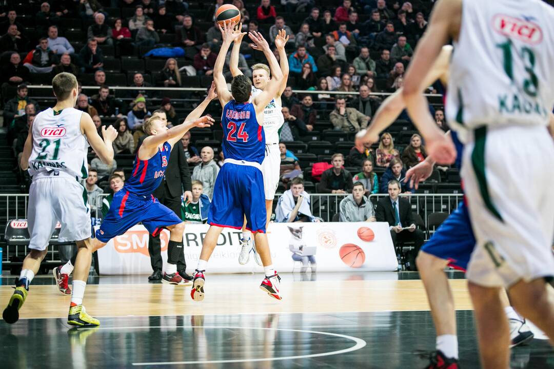Jaunimo Eurolyga: Kauno „Žalgiris“- Maskvos CSKA