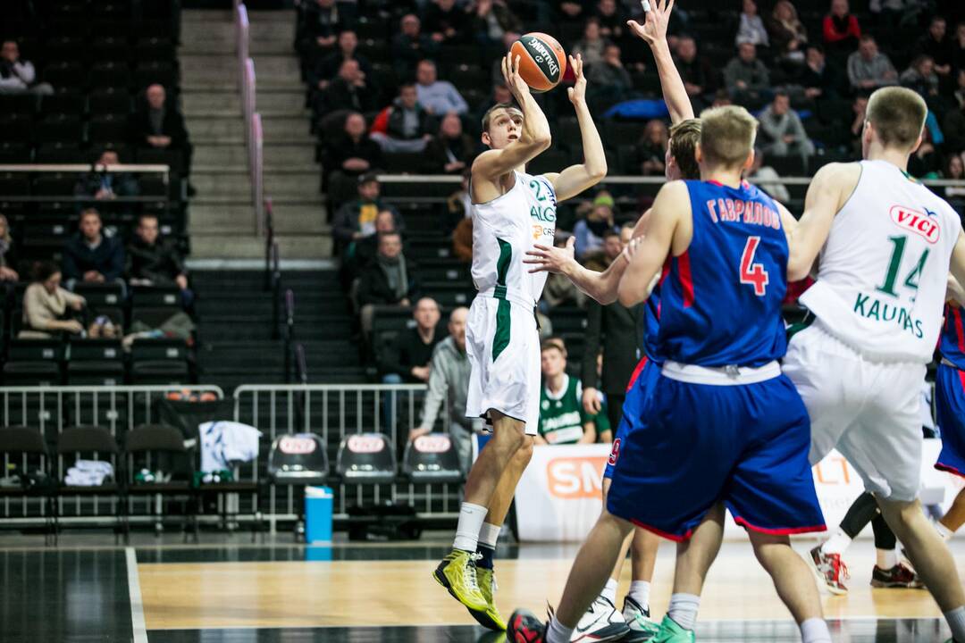 Jaunimo Eurolyga: Kauno „Žalgiris“- Maskvos CSKA