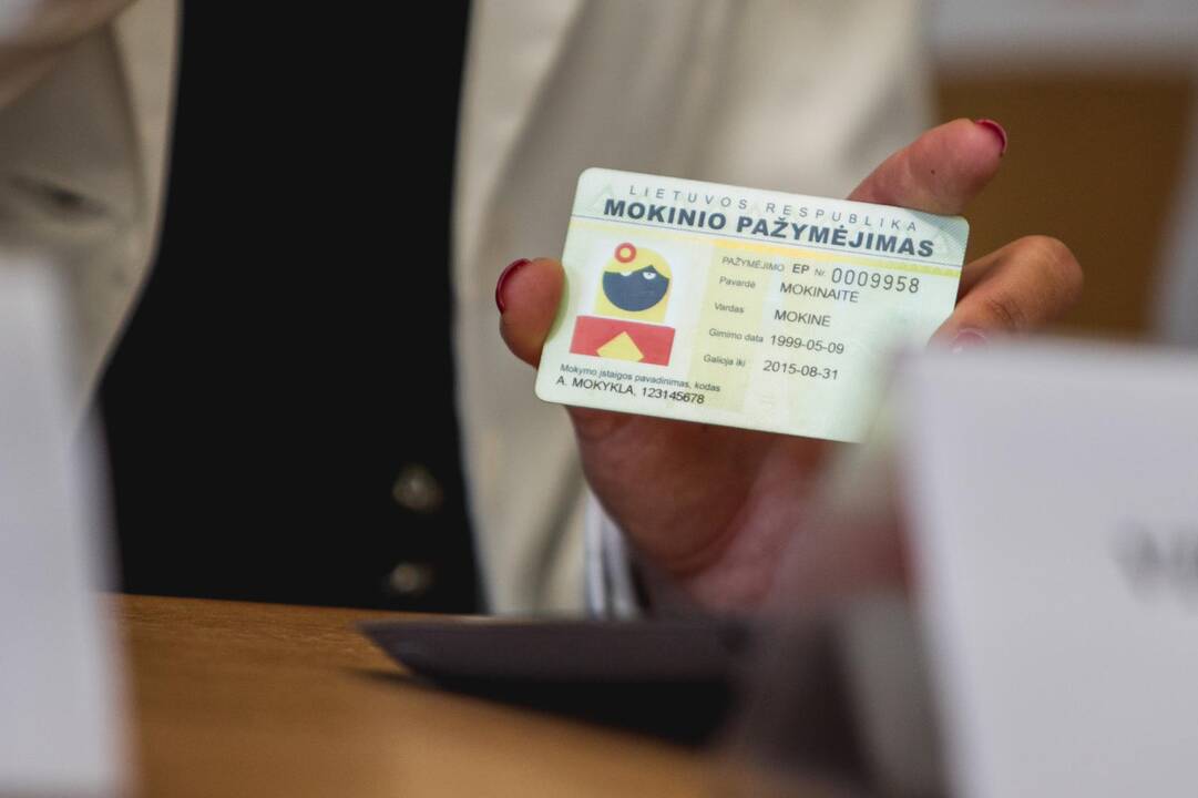 Elektroninis mokinio pažymėjimas