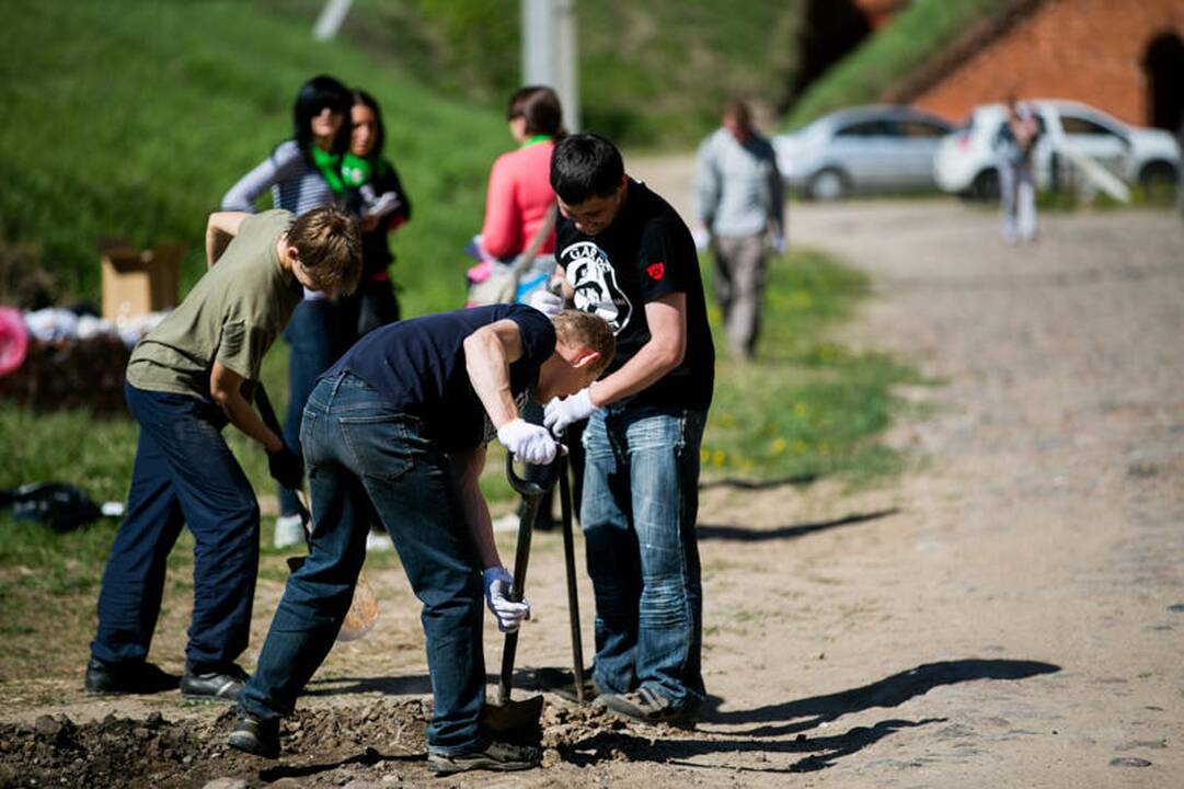„Darom 2014“ talka Kauno Tvirtovės VII forte