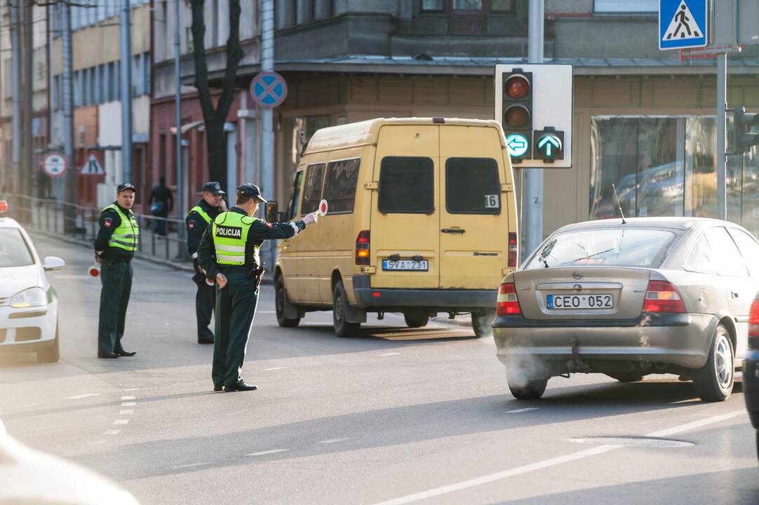 Uždaryta Savanorių prospekto įkalnė
