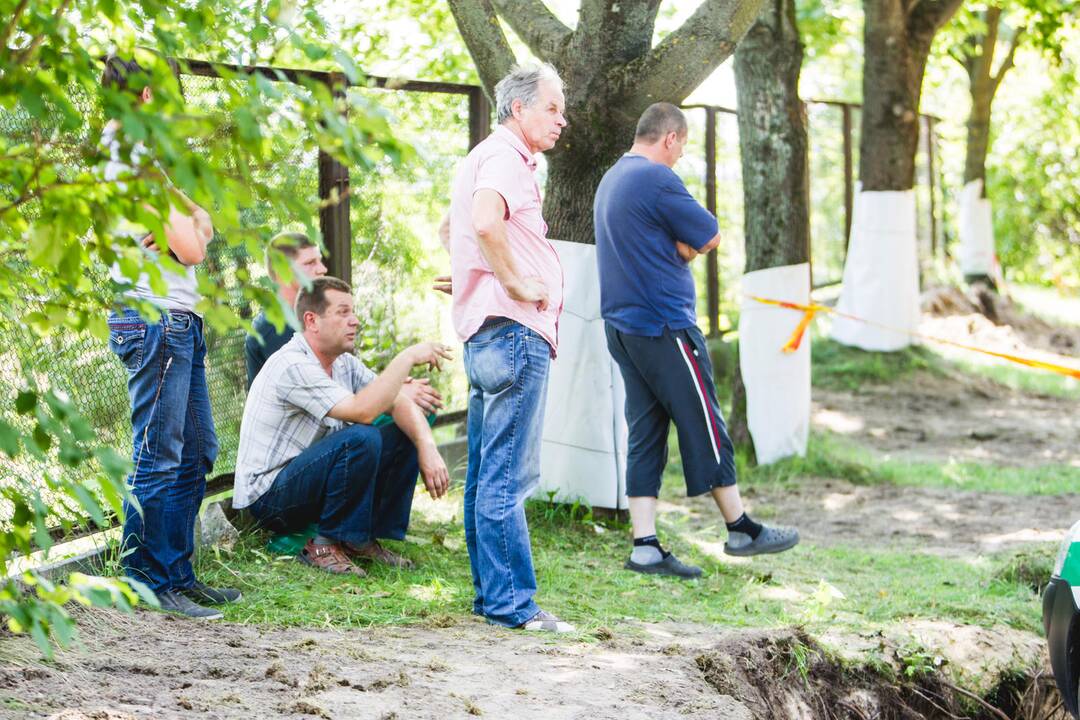 Prie Kauno klinikinės ligoninės darbininkai iškasė sprogmenį