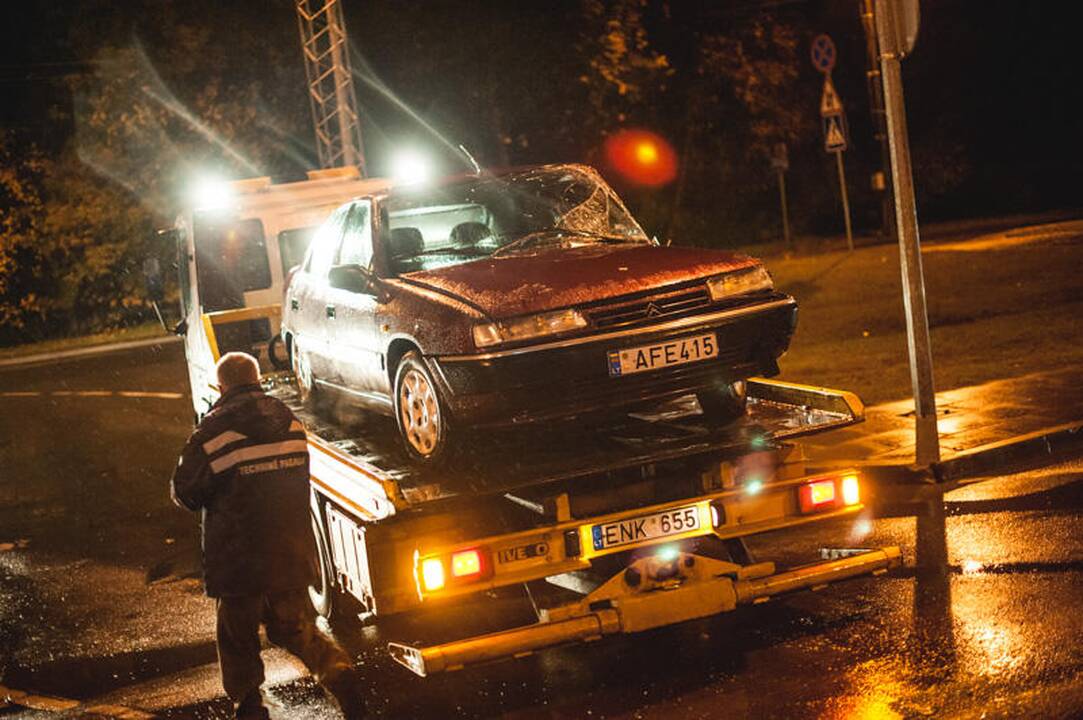 Pirmadienio vakarą Kaune- net trys avarijos
