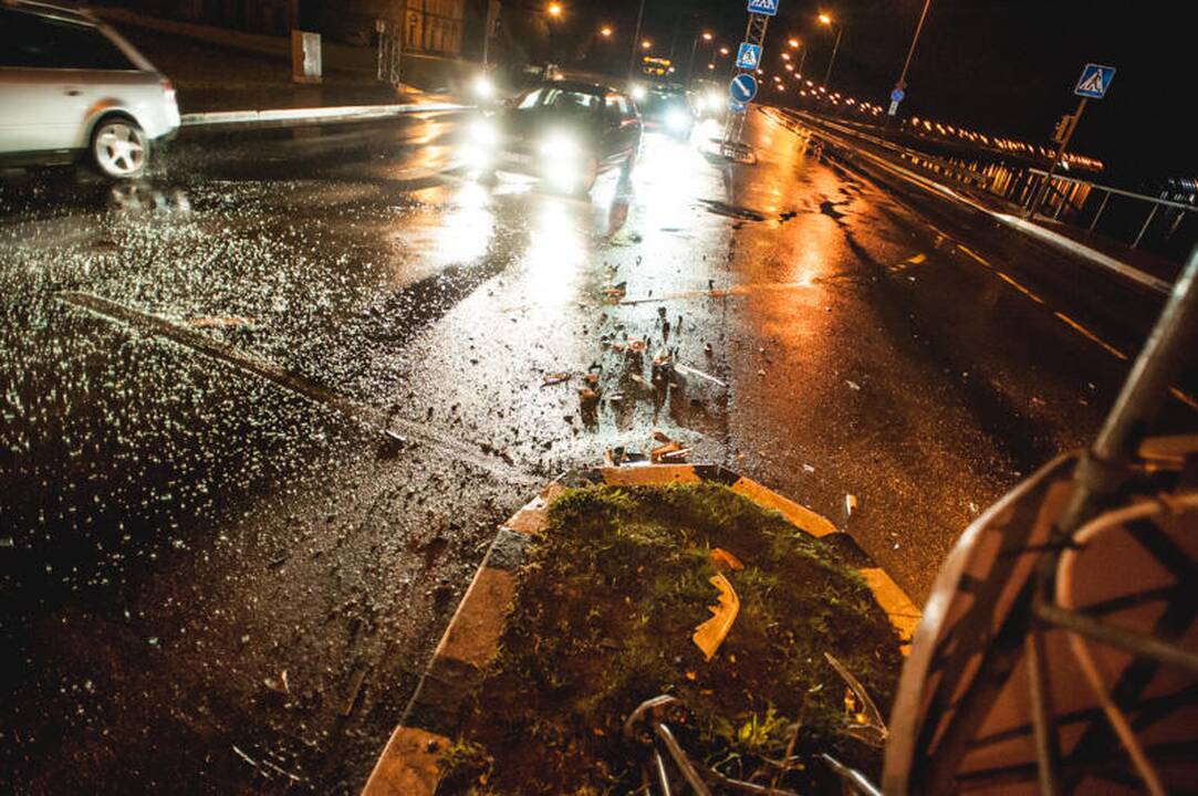 Pirmadienio vakarą Kaune- net trys avarijos