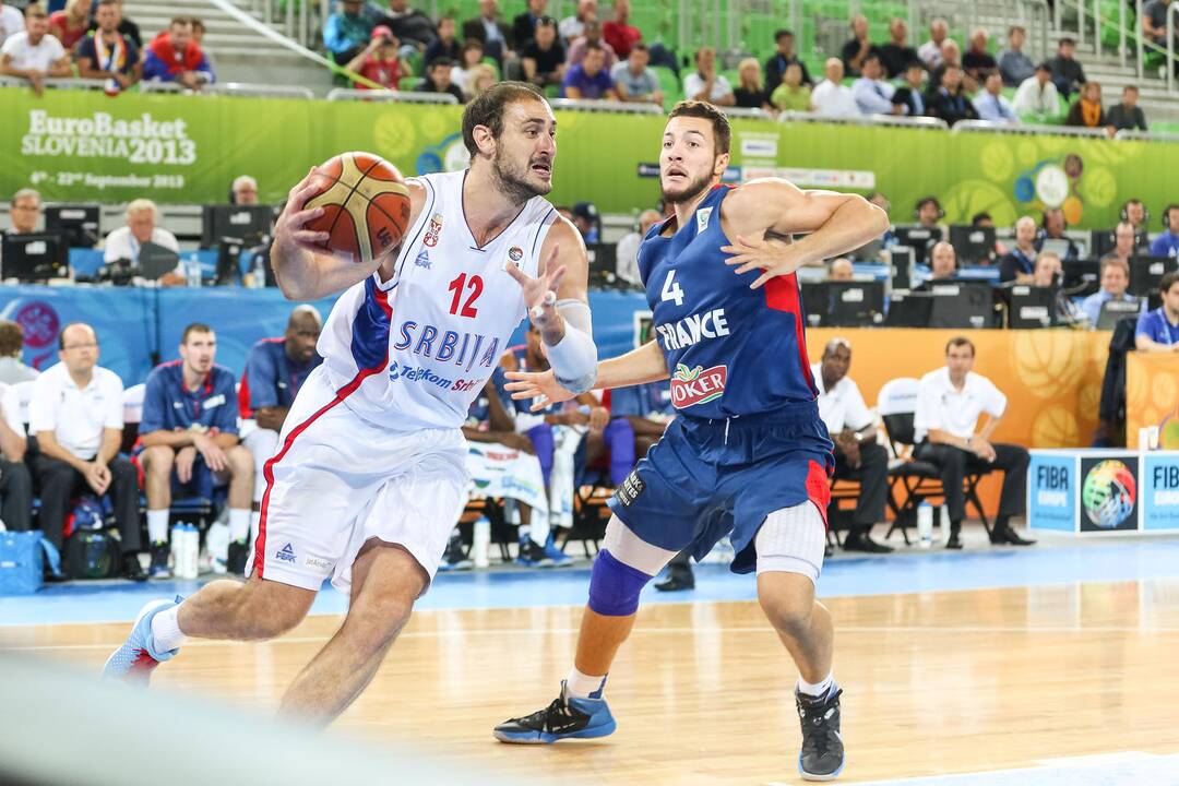 "Eurobasket": Serbija - Prancūzija