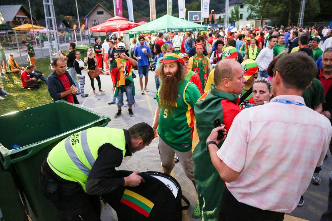 Eurobasket: Lietuva - Serbija