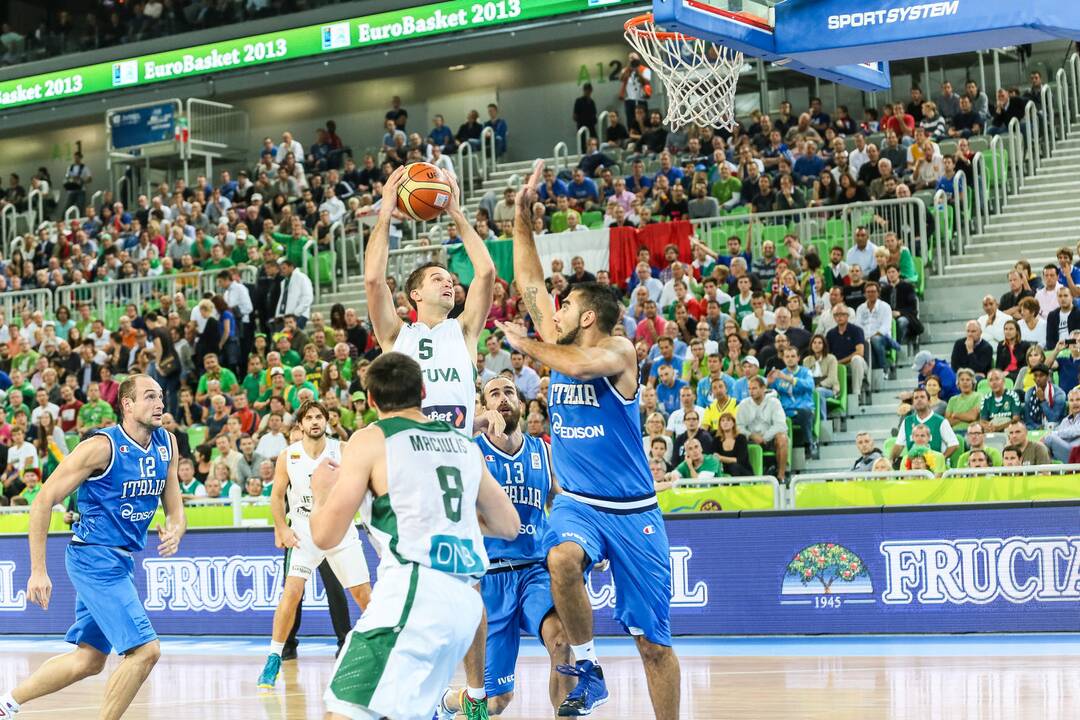 "Eurobasket": Lietuva - Italija