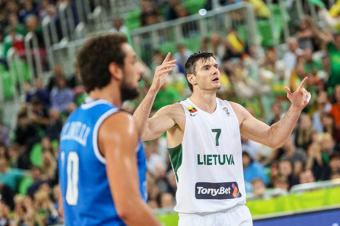 "Eurobasket": Lietuva - Italija