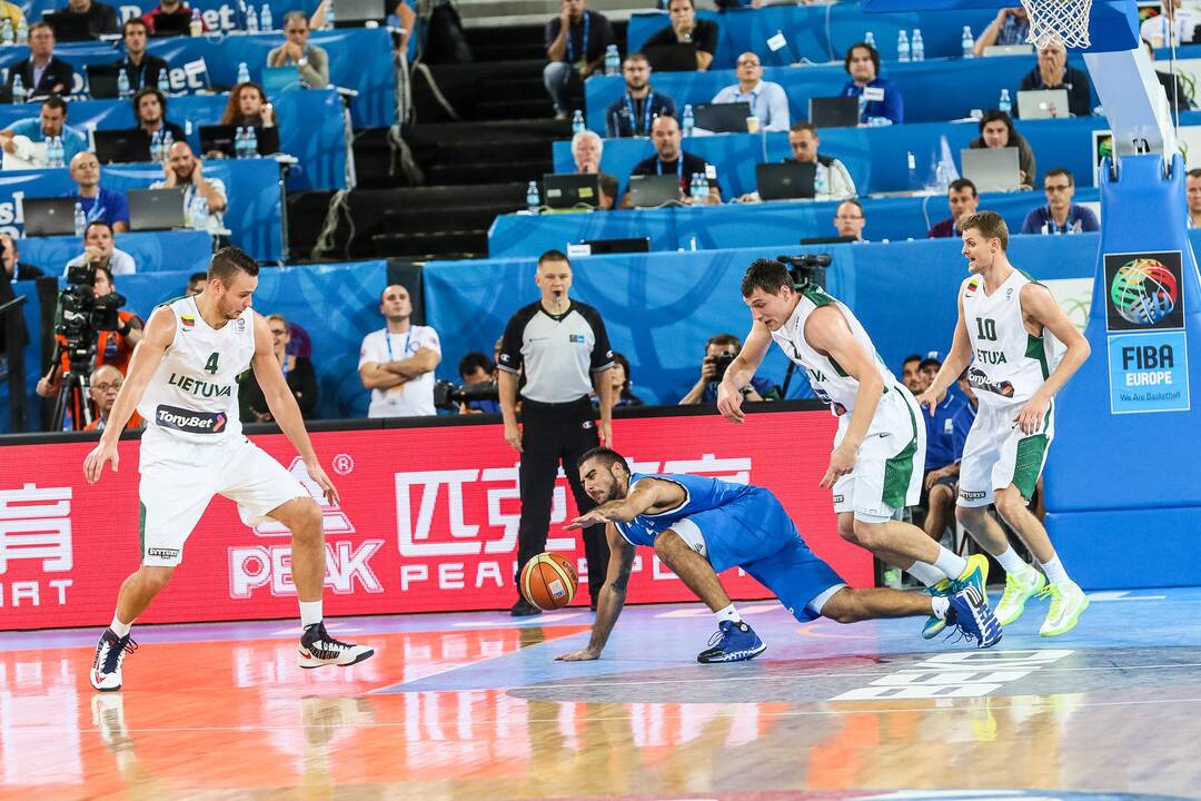 "Eurobasket": Lietuva - Italija