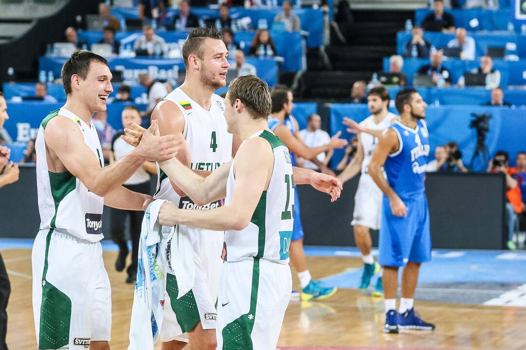 "Eurobasket": Lietuva - Italija