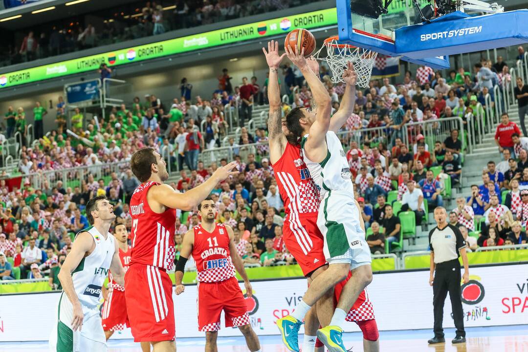 "Eurobasket": Lietuva - Kroatija