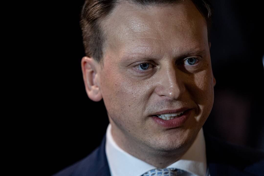 V. Benkunskas švenčia pergalę mero rinkimuose