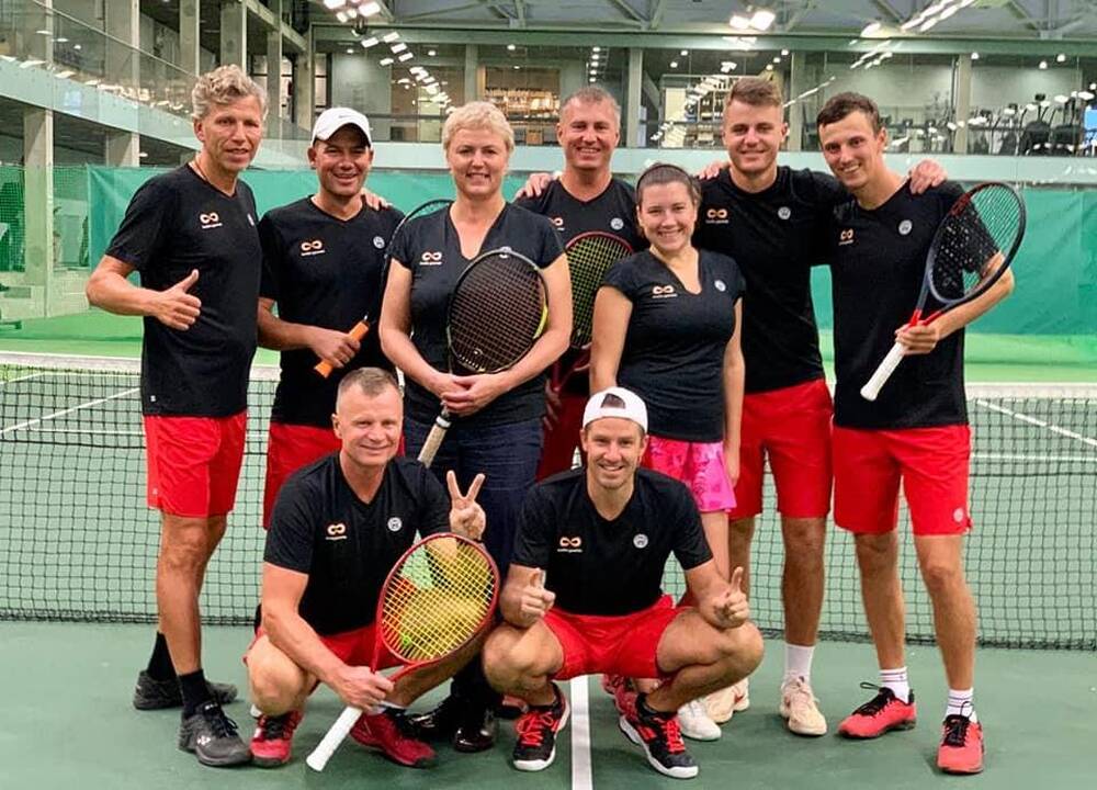 Lietuvos teniso klubų čempionato nugalėtojų taurės – į Klaipėdą ir Kauną