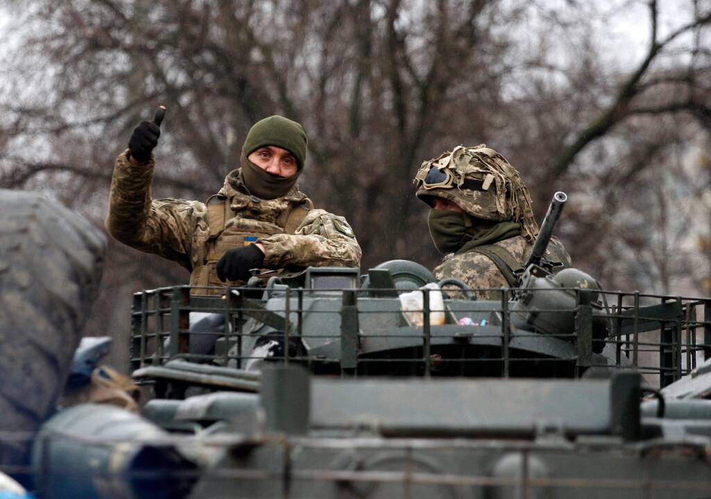 Karas toliau išbando Ukrainos stiprybę