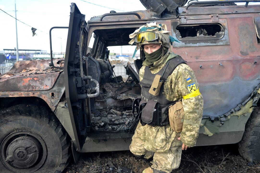 Karas toliau išbando Ukrainos stiprybę