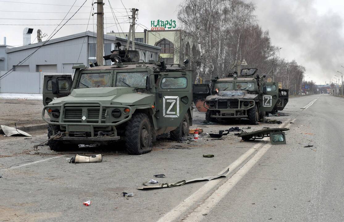 Karas toliau išbando Ukrainos stiprybę