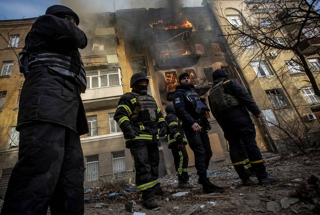 Maskva teigia numušusi keturias JAV pagamintas raketas virš pietinio Rusijos regiono