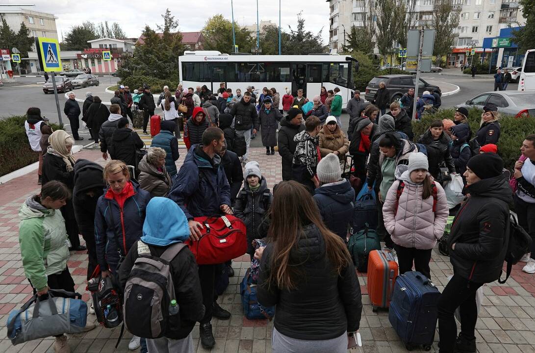Ukraina sako Chersono srityje išlaisvinusi 88 gyvenvietes