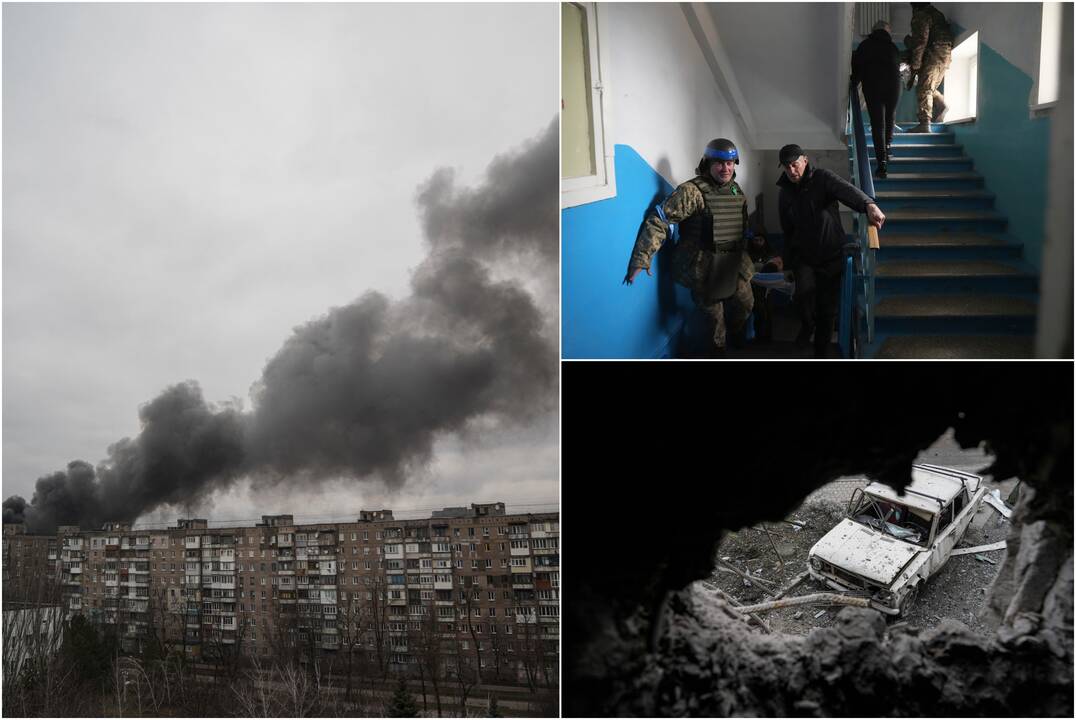 V. Putinas dėl nesėkmingos civilių evakuacijos iš Mariupolio kaltina Kyjivą