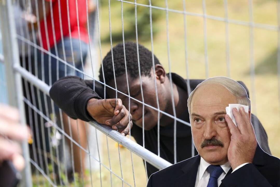 A. Lukašenka užsimojo į Vokietiją išsiųsti 2 tūkst. migrantų, už kitus žada prisiimti atsakomybę