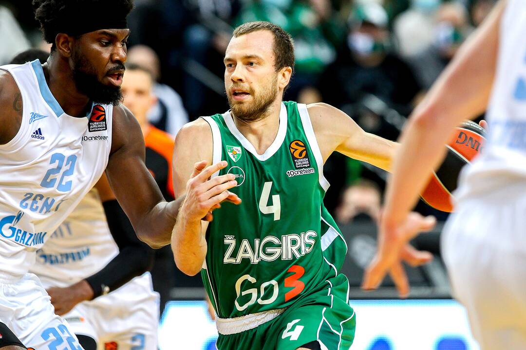 „Žalgiris“ – „Zenit“ 64:70 | Eurolyga