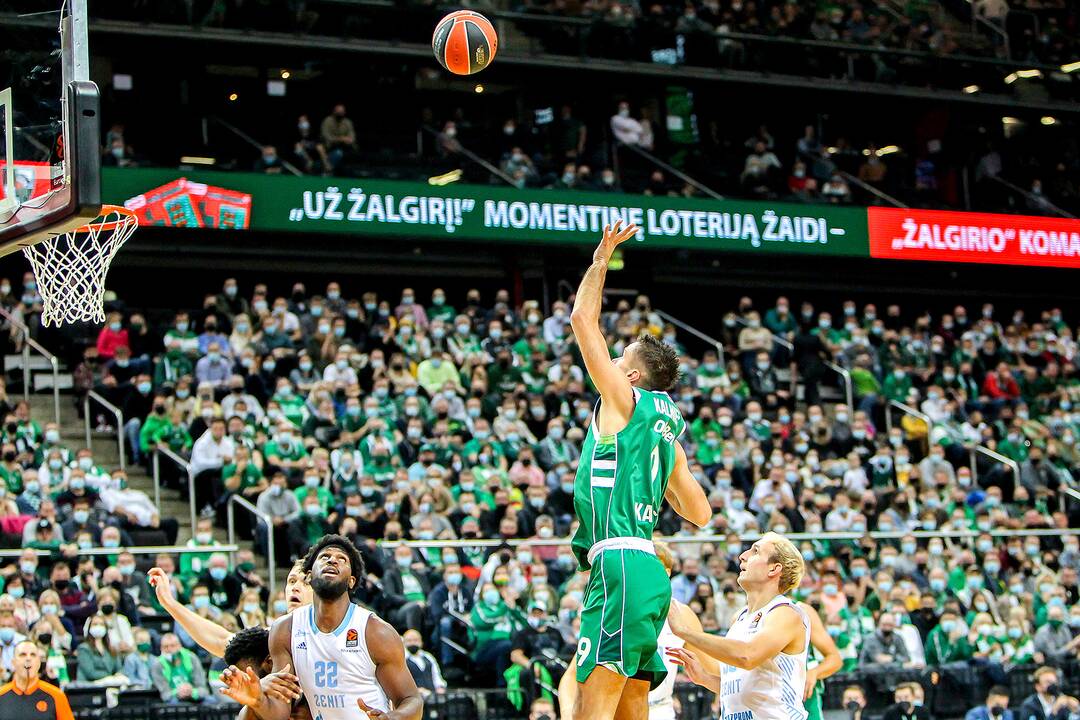 „Žalgiris“ – „Zenit“ 64:70 | Eurolyga