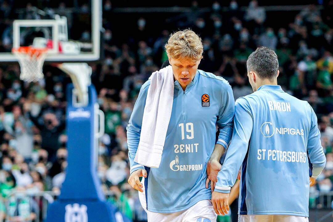 „Žalgiris“ – „Zenit“ 64:70 | Eurolyga