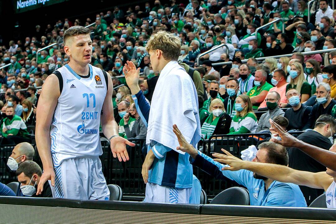 „Žalgiris“ – „Zenit“ 64:70 | Eurolyga