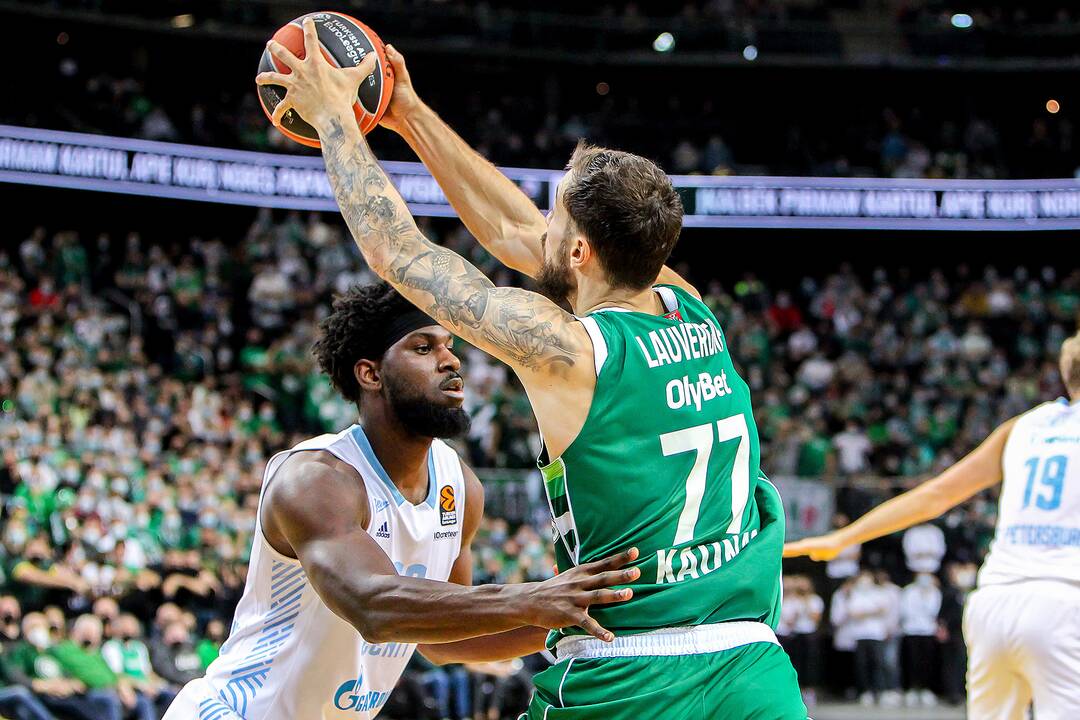 „Žalgiris“ – „Zenit“ 64:70 | Eurolyga