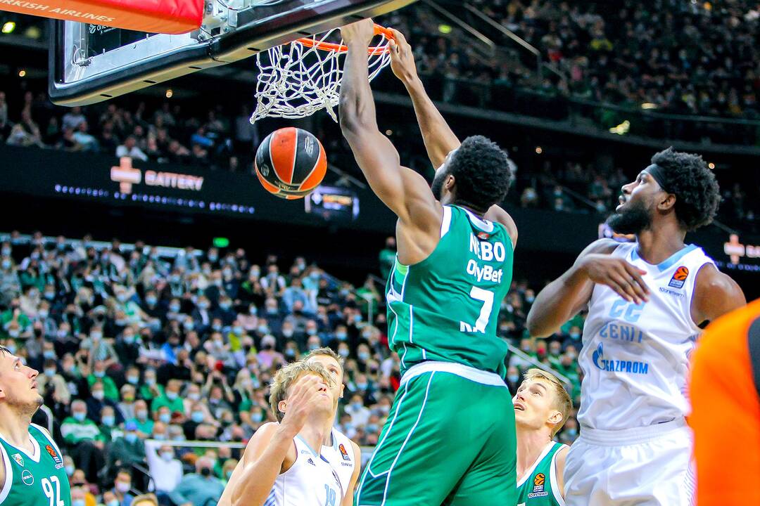 „Žalgiris“ – „Zenit“ 64:70 | Eurolyga