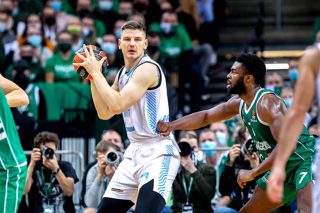 „Žalgiris“ – „Zenit“ 64:70 | Eurolyga