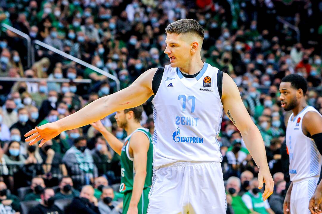 „Žalgiris“ – „Zenit“ 64:70 | Eurolyga