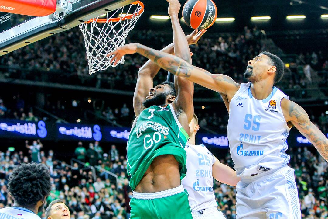 „Žalgiris“ – „Zenit“ 64:70 | Eurolyga